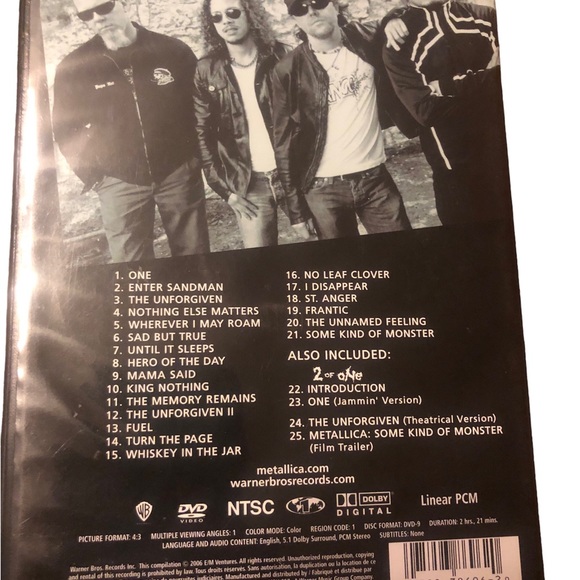 Metallica - The Videos 1989-2004 (DVD, 2006), 90's, rock, metal - Picture 6 of 6